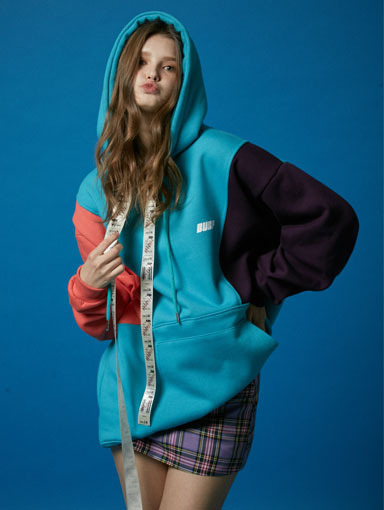 BUBP SPECIAL OVER FIT HOODIE_MINT